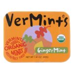 Vermints Breath Mints – All Natural – Gingermint – 1.41 Oz – Case Of 6