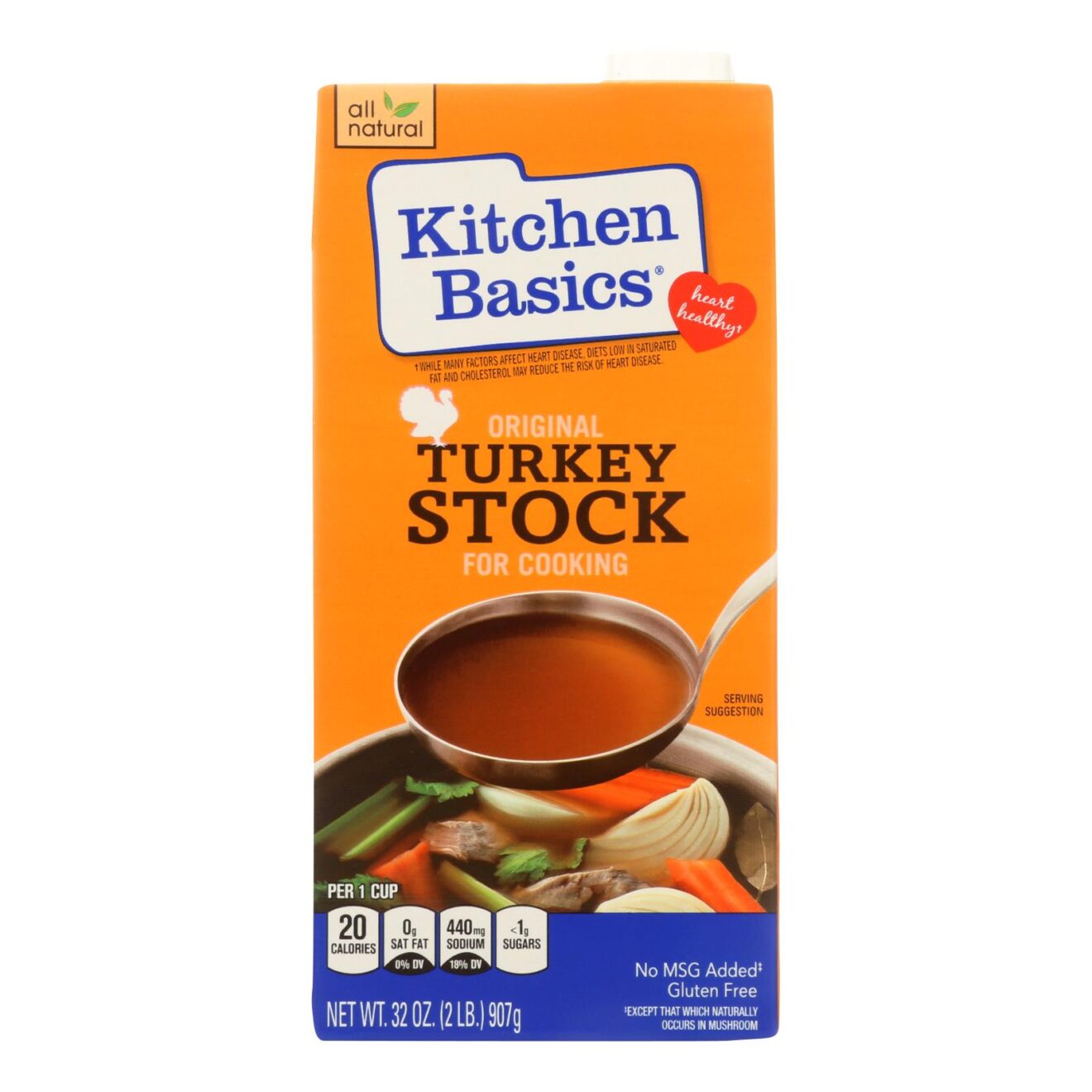 Kitchen Basics Turkey Stock – Case Of 12 – 32 Fl Oz. – Online Health ...